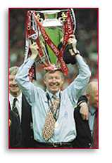 Sir Alex Fergusons' seventh title