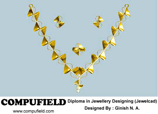 Compufield - computer generated jewellery, jewelry, jewellry, jewelery  designing using jewelCAD/CAM,rhino,ideas,3d modelling  software, traditional Indian jewelry designing,matunga-India - Mumbai - Bombay