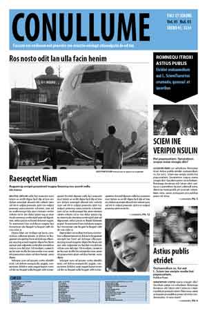 Our Student's Indesign Project