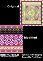 compufield Computer institute, Textile Designing Cad, Textile Designing courses using CorelDraw 