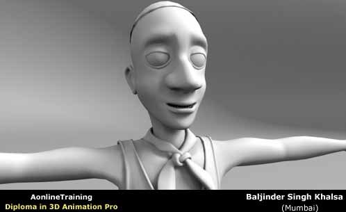 Courses in 3D Character Studio, 3D max, Maya, Maya Modelling India - Mumbai