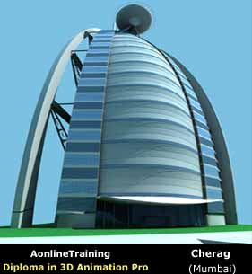 Courses in 3D Character Studio, 3D max, Maya, Maya Modelling India - Mumbai