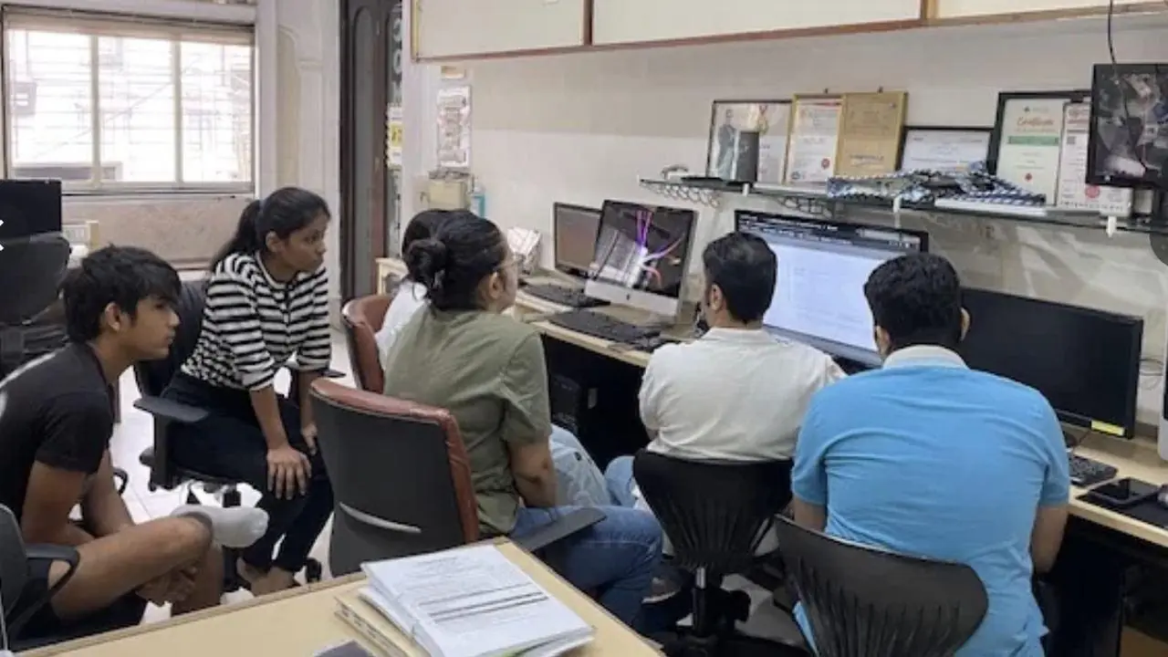 Students learning at Kemps Corner