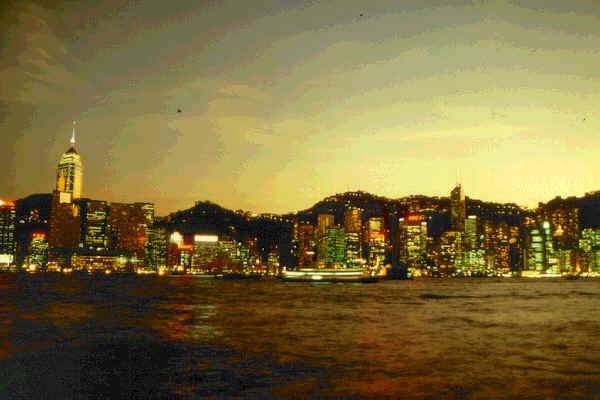 Hong Kong - Island ( view from harbour )
